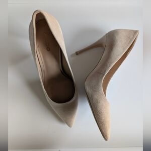Aldo Women's Elegant Beige Heels, 7.5